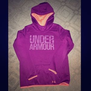 Girls Under Armour Hoodie - size large